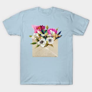 Floral Letter T-Shirt